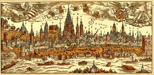 Historische Rheinfront