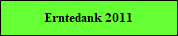 Erntedank 2011