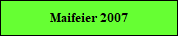 Maifeier 2007