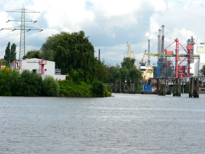 Feuer Einfahrt Reiherstieg