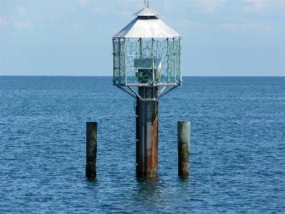 Pegelstation an der 
Schleim&uuml;ndung